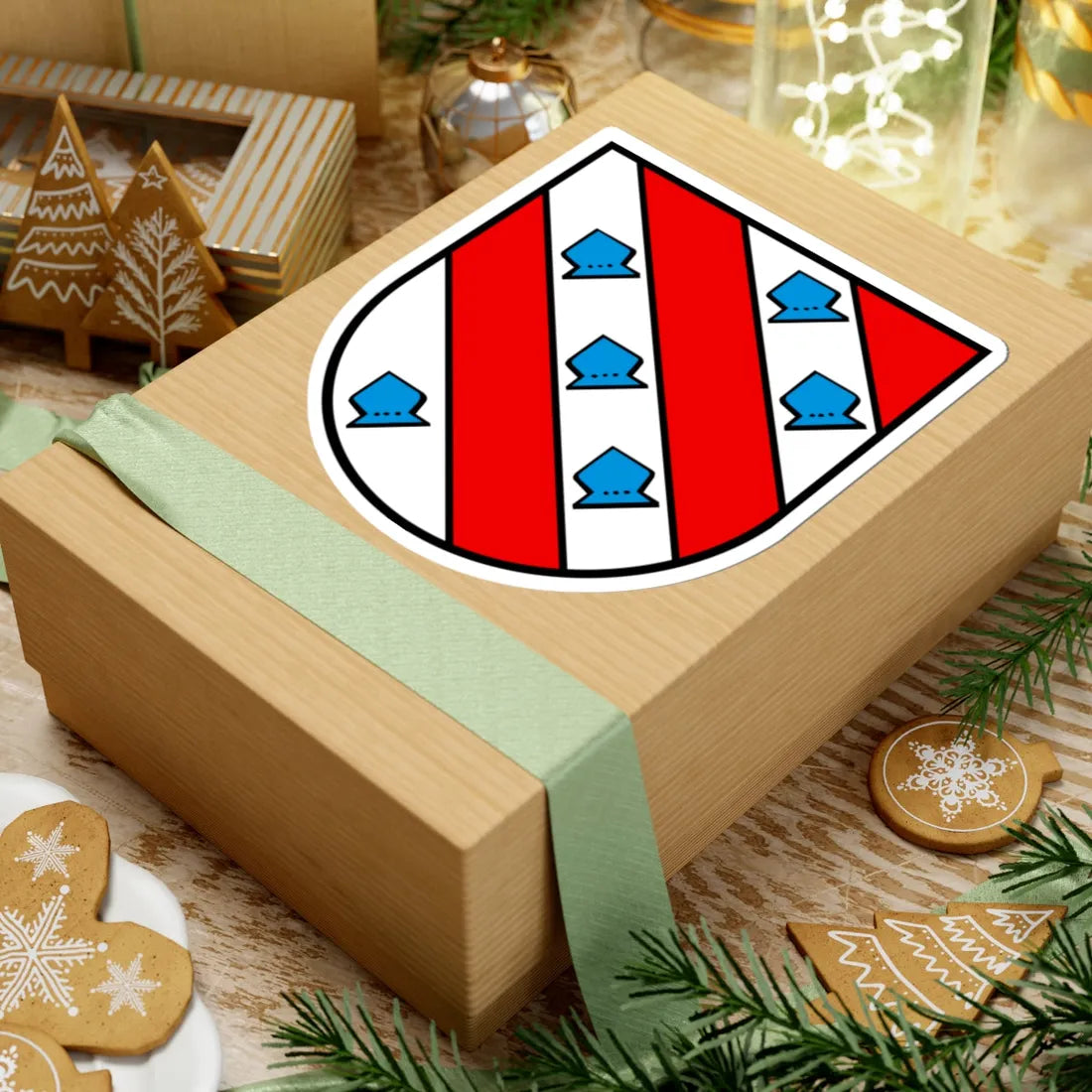 Wappen Büttikon (Switzerland) (Coat of Arms) STICKER Vinyl Kiss-Cut Decal - The Sticker Space