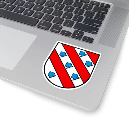 Wappen Büttikon (Switzerland) (Coat of Arms) STICKER Vinyl Kiss-Cut Decal - The Sticker Space