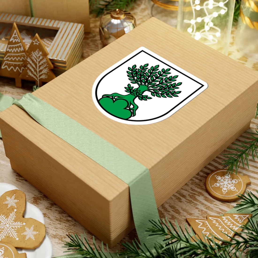 Wappen Buchs AG (Switzerland) (Coat of Arms) STICKER Vinyl Kiss-Cut Decal - The Sticker Space