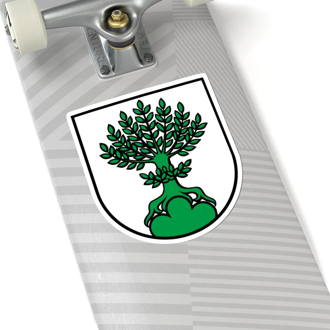 Wappen Buchs AG (Switzerland) (Coat of Arms) STICKER Vinyl Kiss-Cut Decal - The Sticker Space