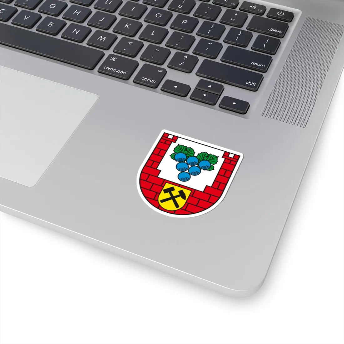 Wappen Burgenlandkreis (Germany) (Coat of Arms) STICKER Vinyl Kiss-Cut Decal - The Sticker Space