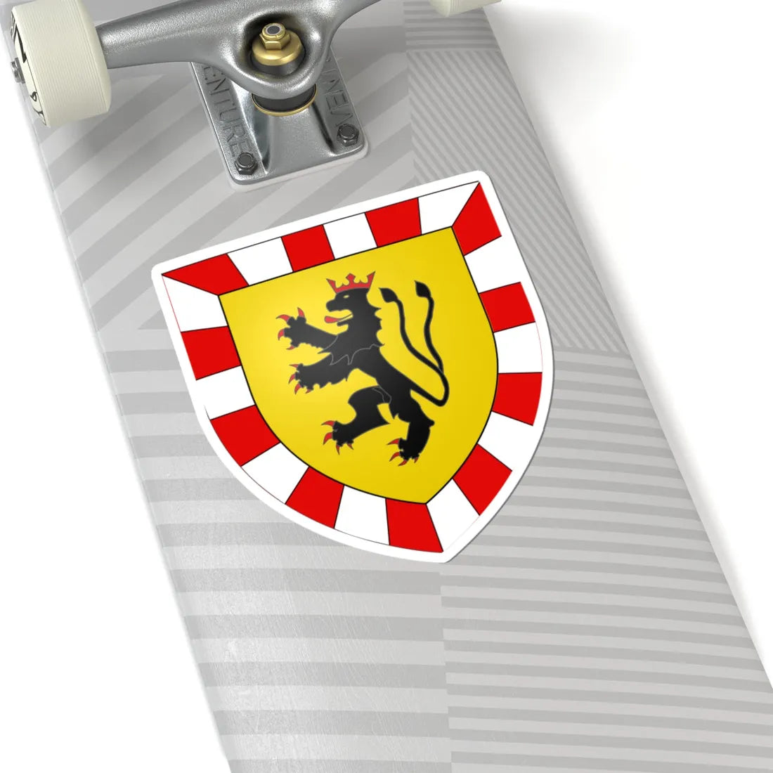 Wappen Burggrafen von Nürnberg Haus Raas (Denmark) (Coat of Arms) STICKER Vinyl Kiss-Cut Decal - The Sticker Space