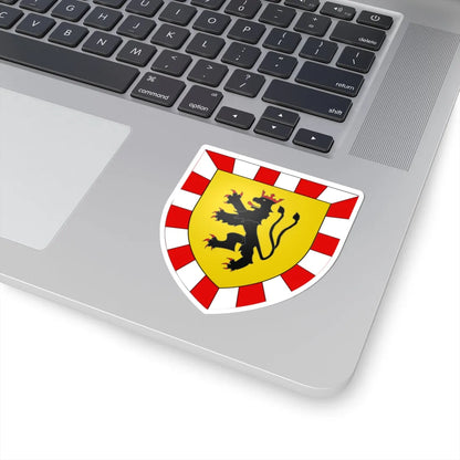 Wappen Burggrafen von Nürnberg Haus Raas (Denmark) (Coat of Arms) STICKER Vinyl Kiss-Cut Decal - The Sticker Space