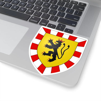 Wappen Burggrafen von Nürnberg Haus Raas (Denmark) (Coat of Arms) STICKER Vinyl Kiss-Cut Decal - The Sticker Space