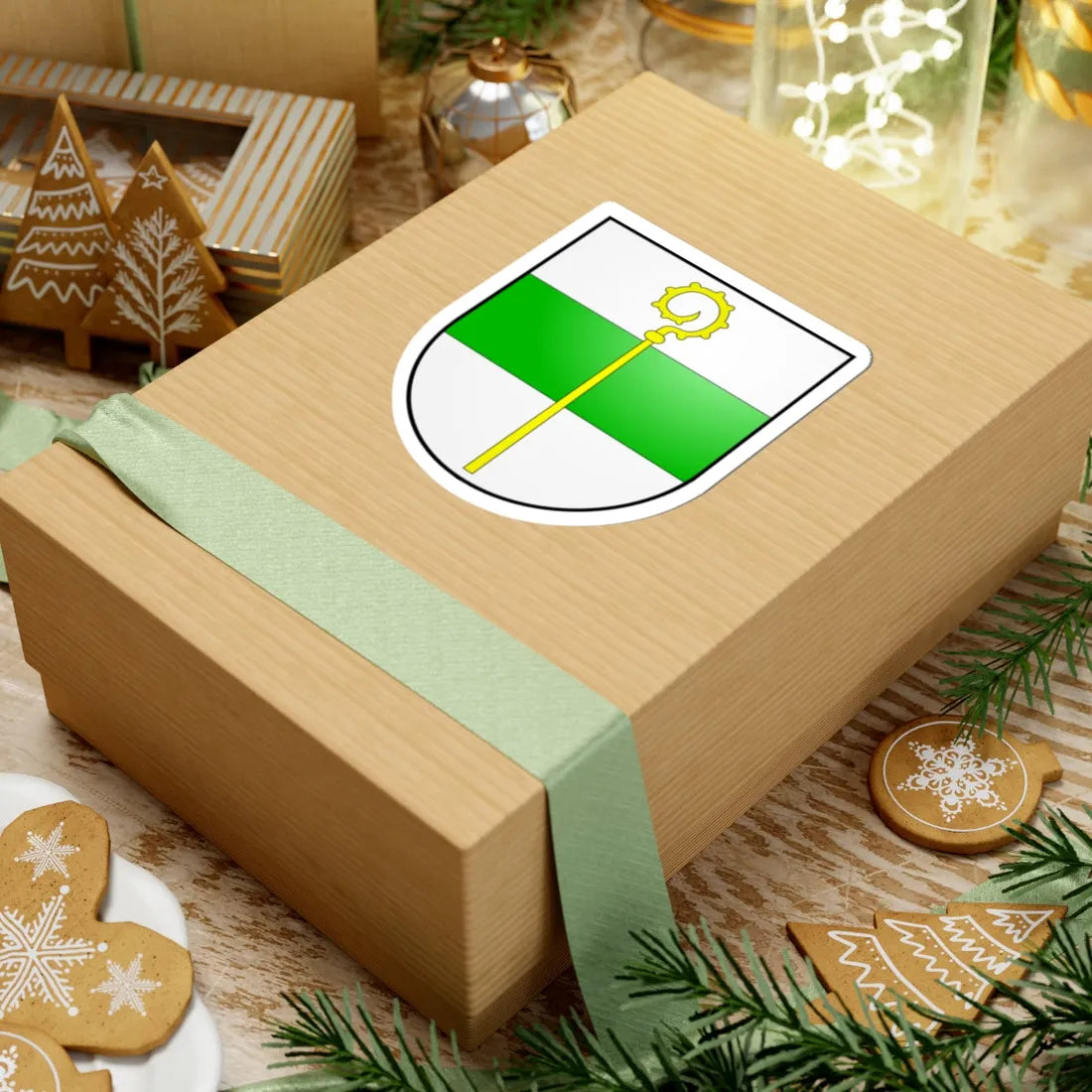 Wappen buttikon (Switzerland) (Coat of Arms) STICKER Vinyl Kiss-Cut Decal - The Sticker Space