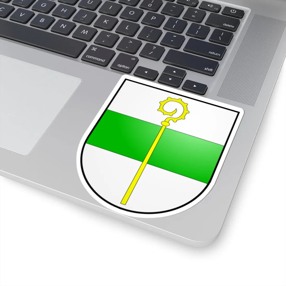 Wappen buttikon (Switzerland) (Coat of Arms) STICKER Vinyl Kiss-Cut Decal - The Sticker Space