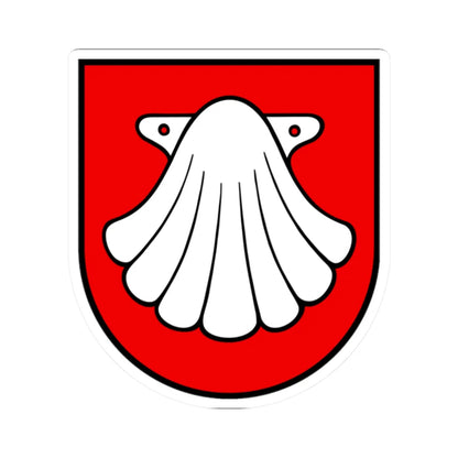 Wappen Buttwil (Switzerland) (Coat of Arms) STICKER Vinyl Kiss-Cut Decal 2 Inch White - The Sticker Space