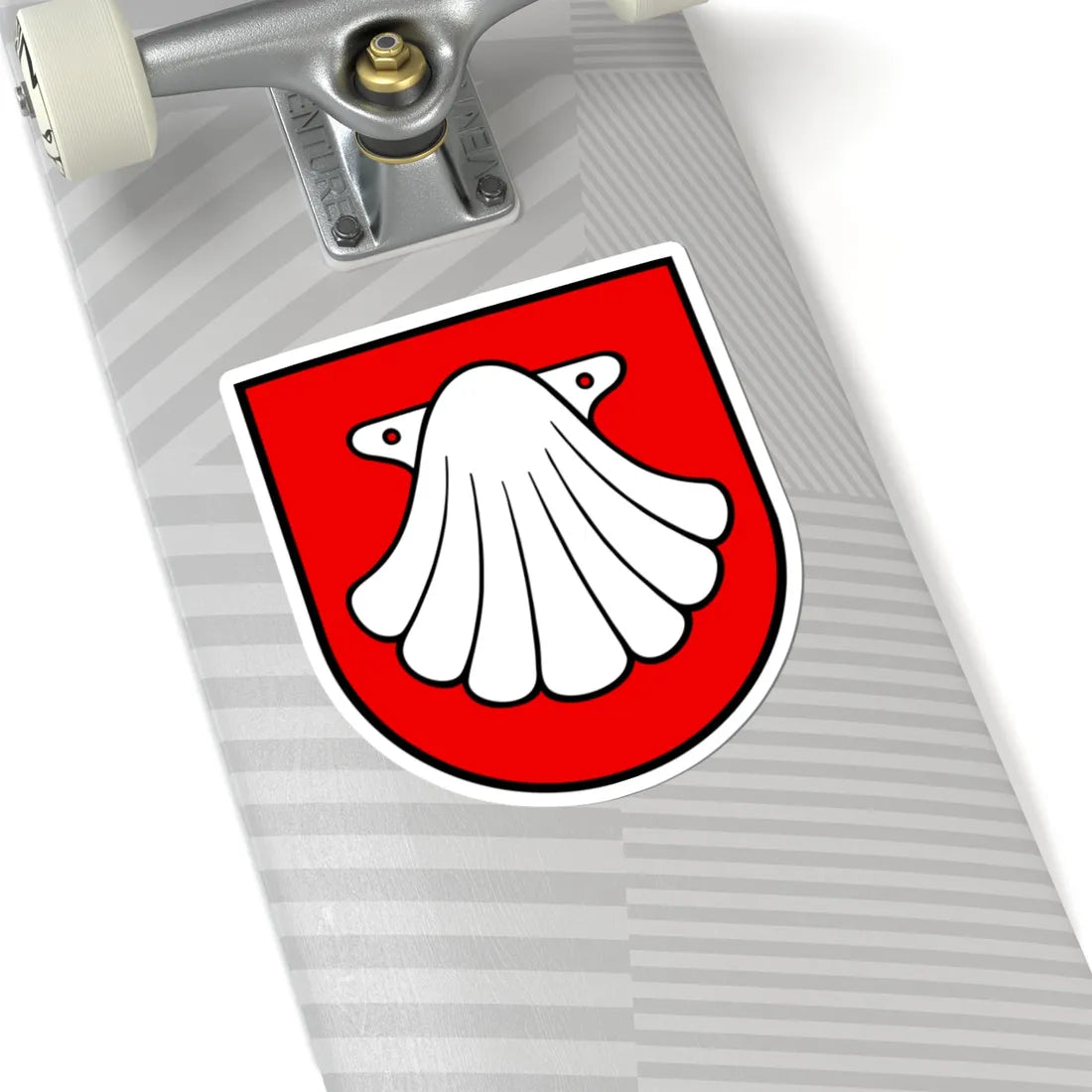 Wappen Buttwil (Switzerland) (Coat of Arms) STICKER Vinyl Kiss-Cut Decal - The Sticker Space
