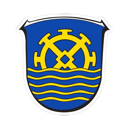 Wappen Cappel Marburg (Germany) (Coat of Arms) STICKER Vinyl Kiss-Cut Decal 4 Inch White - The Sticker Space