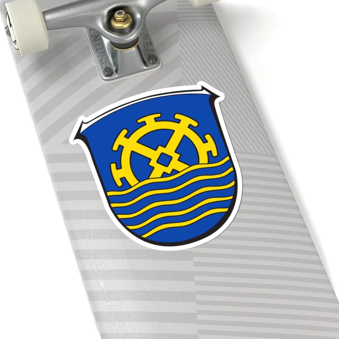 Wappen Cappel Marburg (Germany) (Coat of Arms) STICKER Vinyl Kiss-Cut Decal - The Sticker Space