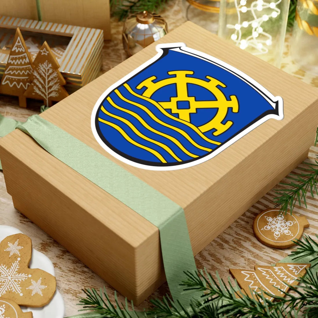 Wappen Cappel Marburg (Germany) (Coat of Arms) STICKER Vinyl Kiss-Cut Decal - The Sticker Space