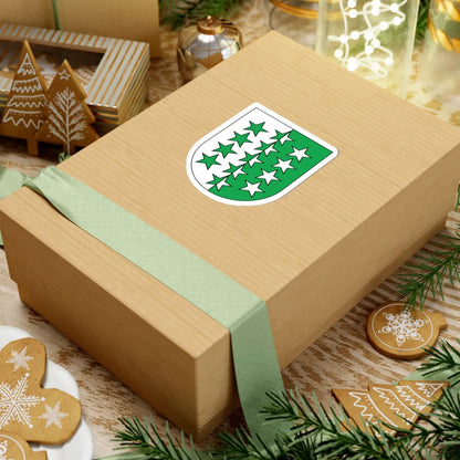 Wappen Chablais matt (Switzerland) (Coat of Arms) STICKER Vinyl Kiss-Cut Decal - The Sticker Space