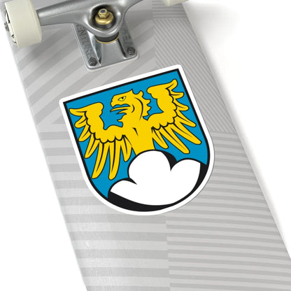 Wappen Cirkwehrum (Germany) (Coat of Arms) STICKER Vinyl Kiss-Cut Decal - The Sticker Space