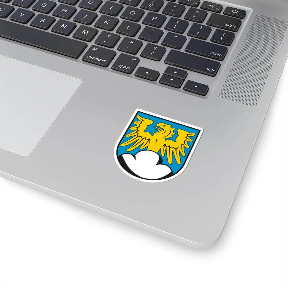 Wappen Cirkwehrum (Germany) (Coat of Arms) STICKER Vinyl Kiss-Cut Decal - The Sticker Space