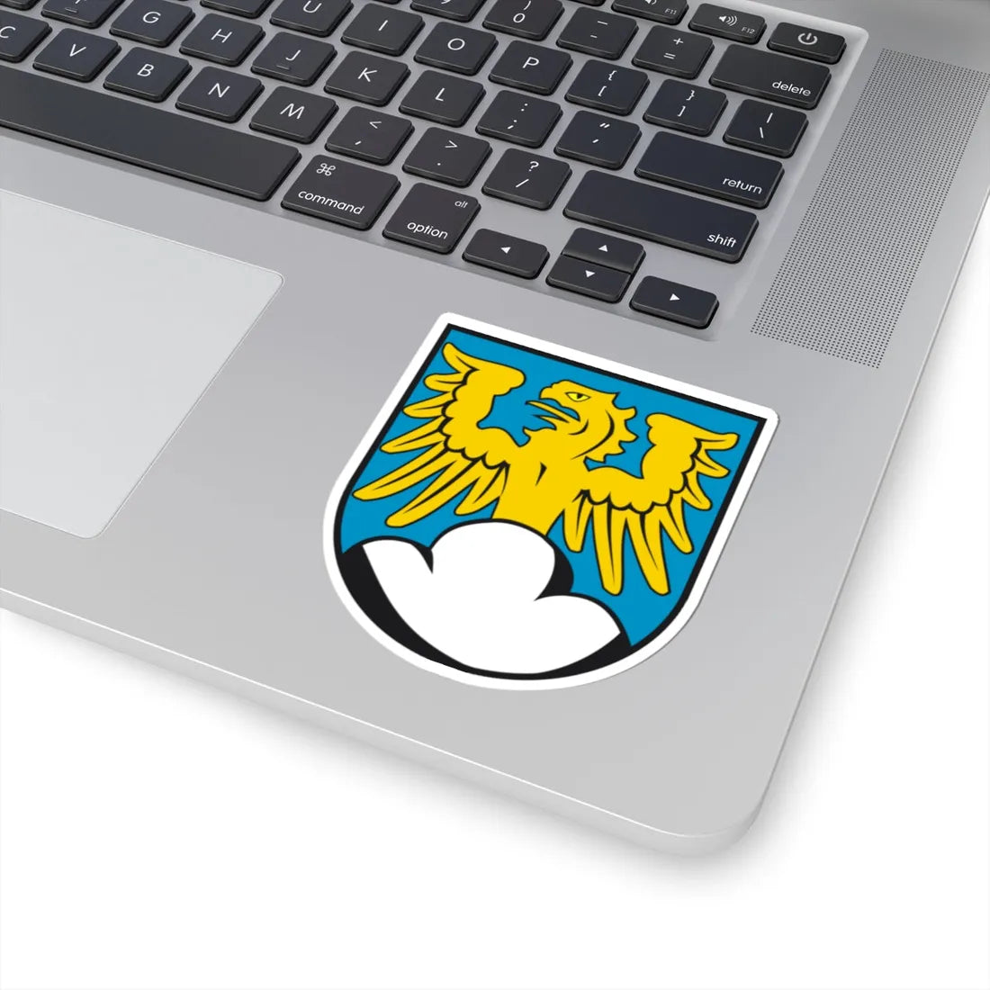 Wappen Cirkwehrum (Germany) (Coat of Arms) STICKER Vinyl Kiss-Cut Decal - The Sticker Space