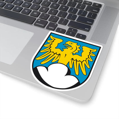 Wappen Cirkwehrum (Germany) (Coat of Arms) STICKER Vinyl Kiss-Cut Decal - The Sticker Space