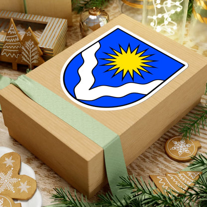 Wappen der Gemeinde Glarus Süd (Switzerland) (Coat of Arms) STICKER Vinyl Kiss-Cut Decal - The Sticker Space