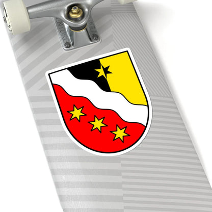 Wappen der Gemeinde Glarus (Switzerland) (Coat of Arms) STICKER Vinyl Kiss-Cut Decal - The Sticker Space