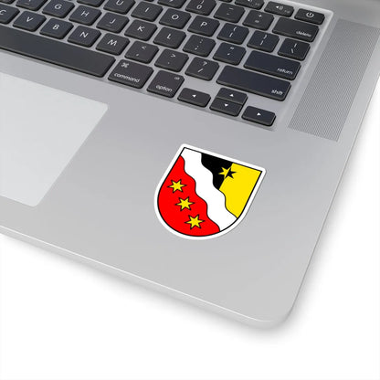 Wappen der Gemeinde Glarus (Switzerland) (Coat of Arms) STICKER Vinyl Kiss-Cut Decal - The Sticker Space