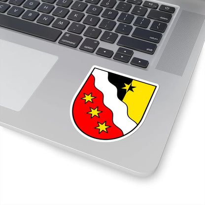 Wappen der Gemeinde Glarus (Switzerland) (Coat of Arms) STICKER Vinyl Kiss-Cut Decal - The Sticker Space
