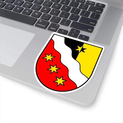 Wappen der Gemeinde Glarus (Switzerland) (Coat of Arms) STICKER Vinyl Kiss-Cut Decal - The Sticker Space