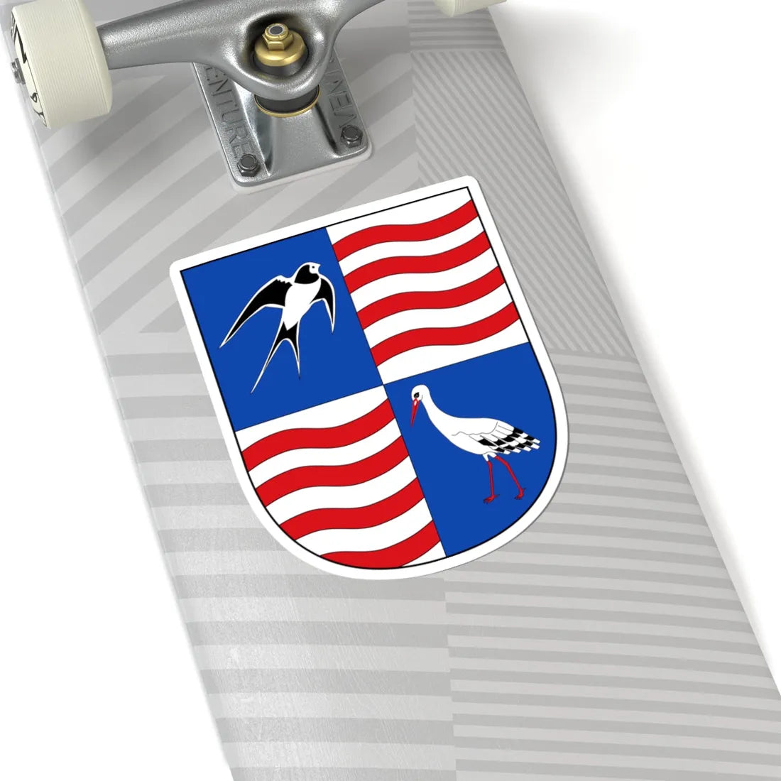 Wappen der Gemeinde Neuhausen-Spree (Germany) (Coat of Arms) STICKER Vinyl Kiss-Cut Decal - The Sticker Space