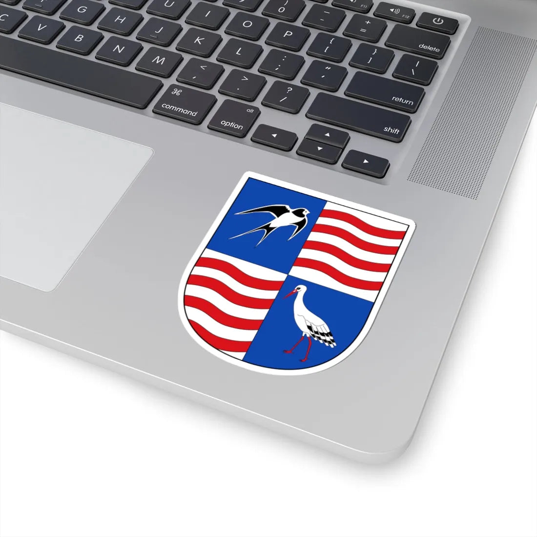 Wappen der Gemeinde Neuhausen-Spree (Germany) (Coat of Arms) STICKER Vinyl Kiss-Cut Decal - The Sticker Space