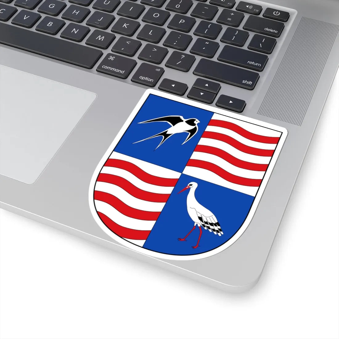 Wappen der Gemeinde Neuhausen-Spree (Germany) (Coat of Arms) STICKER Vinyl Kiss-Cut Decal - The Sticker Space