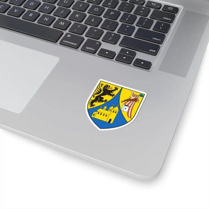 Wappen der Großen Kreisstadt Borna (Germany) (Coat of Arms) STICKER Vinyl Kiss-Cut Decal - The Sticker Space