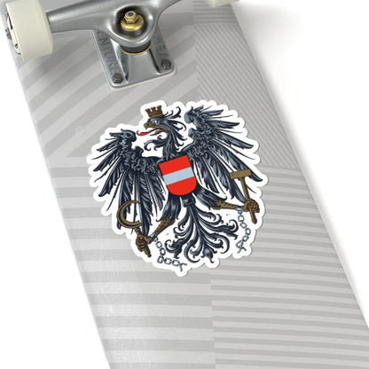 Wappen der Republik Österreich (Austria) (Coat of Arms) STICKER Vinyl Kiss-Cut Decal - The Sticker Space