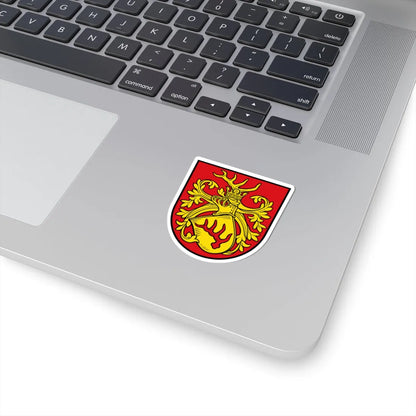 Wappen der Stadt Forst Lausitz (Germany) (Coat of Arms) STICKER Vinyl Kiss-Cut Decal - The Sticker Space