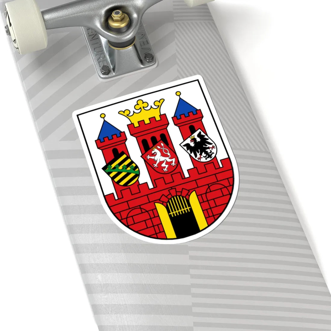 Wappen der Stadt Guben (Germany) (Coat of Arms) STICKER Vinyl Kiss-Cut Decal - The Sticker Space