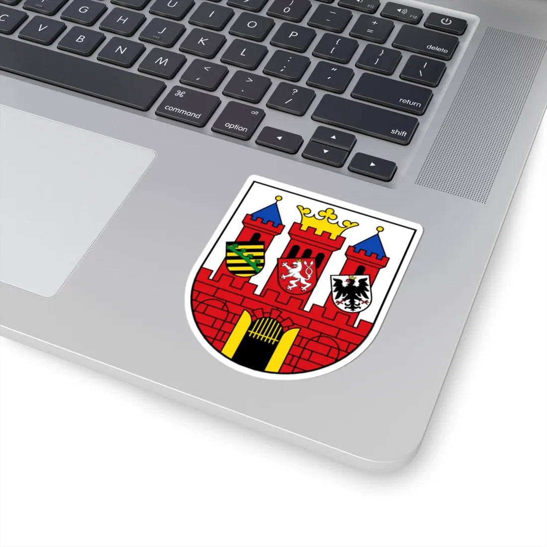 Wappen der Stadt Guben (Germany) (Coat of Arms) STICKER Vinyl Kiss-Cut Decal - The Sticker Space