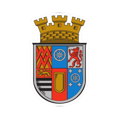 Wappen der Stadt Mülheim an der Ruhr (Germany) (Coat of Arms) STICKER Vinyl Kiss-Cut Decal 2 Inch White - The Sticker Space