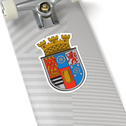 Wappen der Stadt Mülheim an der Ruhr (Germany) (Coat of Arms) STICKER Vinyl Kiss-Cut Decal - The Sticker Space