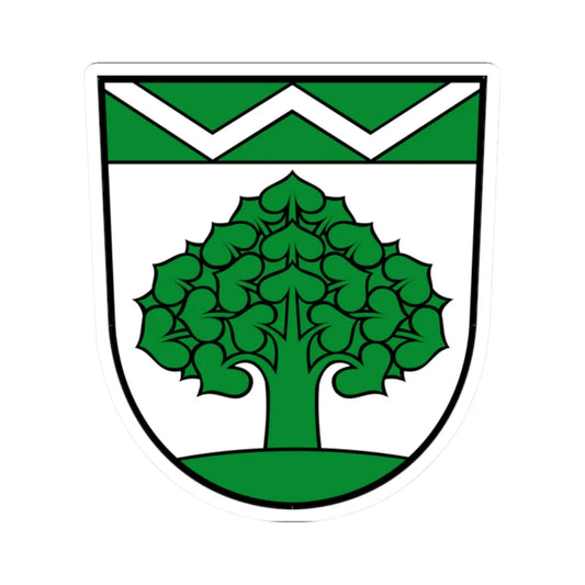 Wappen der Stadt Werneuchen (Germany) (Coat of Arms) STICKER Vinyl Kiss-Cut Decal 2 Inch White - The Sticker Space