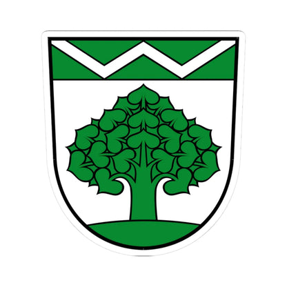 Wappen der Stadt Werneuchen (Germany) (Coat of Arms) STICKER Vinyl Kiss-Cut Decal 3 Inch White - The Sticker Space
