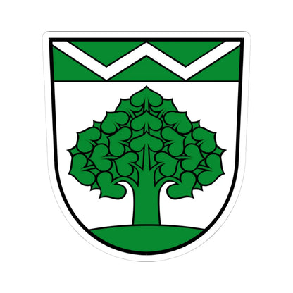 Wappen der Stadt Werneuchen (Germany) (Coat of Arms) STICKER Vinyl Kiss-Cut Decal 4 Inch White - The Sticker Space