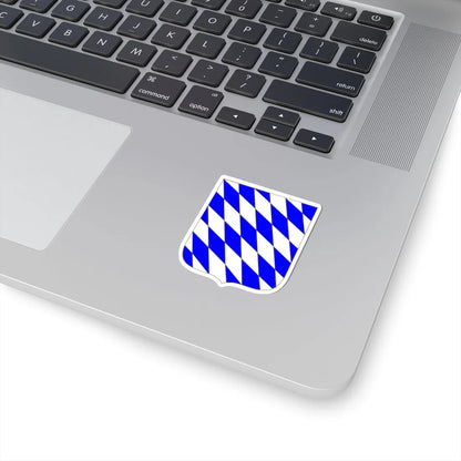 Wappen des Haus Wittelsbach (Germany) (Coat of Arms) STICKER Vinyl Kiss-Cut Decal - The Sticker Space