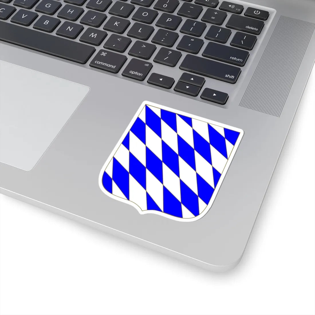 Wappen des Haus Wittelsbach (Germany) (Coat of Arms) STICKER Vinyl Kiss-Cut Decal - The Sticker Space