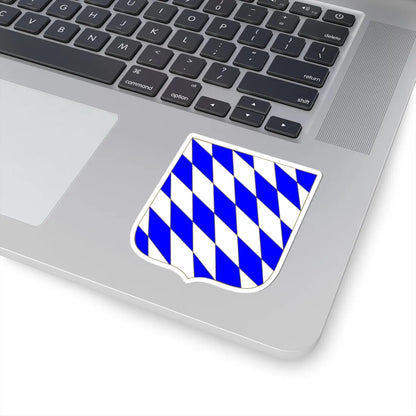 Wappen des Haus Wittelsbach (Germany) (Coat of Arms) STICKER Vinyl Kiss-Cut Decal - The Sticker Space