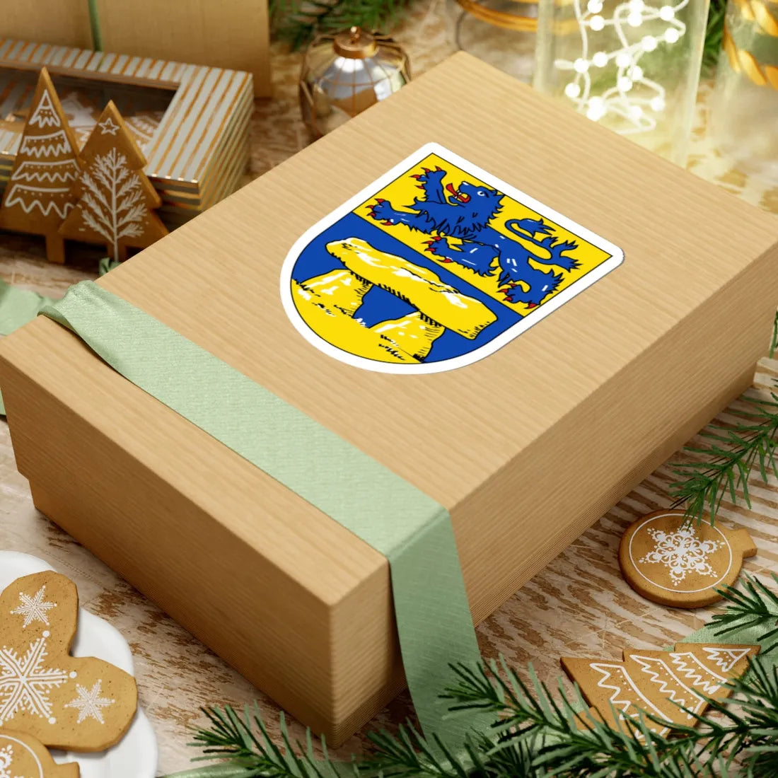 Wappen des Heidekreises (Germany) (Coat of Arms) STICKER Vinyl Kiss-Cut Decal - The Sticker Space