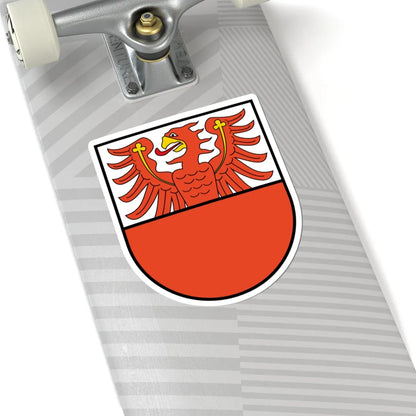 Wappen des Landkreises Oberbarnim (Germany) (Coat of Arms) STICKER Vinyl Kiss-Cut Decal - The Sticker Space