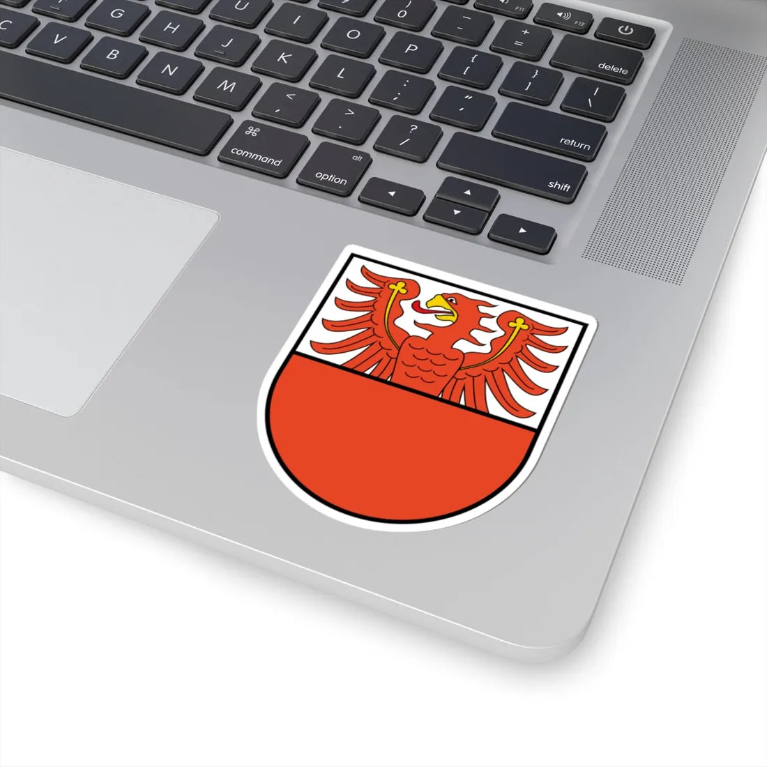 Wappen des Landkreises Oberbarnim (Germany) (Coat of Arms) STICKER Vinyl Kiss-Cut Decal - The Sticker Space