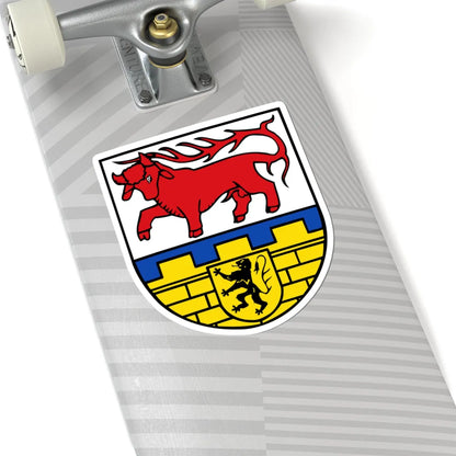 Wappen des Landkreises Oberspreewald-Lausitz (Germany) (Coat of Arms) STICKER Vinyl Kiss-Cut Decal - The Sticker Space