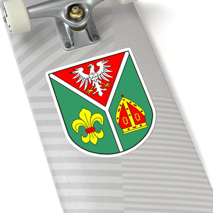 Wappen des Landkreises Ostprignitz-Ruppin (Germany) (Coat of Arms) STICKER Vinyl Kiss-Cut Decal - The Sticker Space