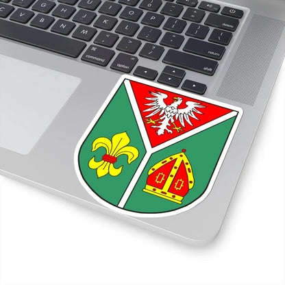 Wappen des Landkreises Ostprignitz-Ruppin (Germany) (Coat of Arms) STICKER Vinyl Kiss-Cut Decal - The Sticker Space