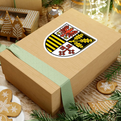 Wappen des Landkreises Potsdam-Mittelmark (Germany) (Coat of Arms) STICKER Vinyl Kiss-Cut Decal - The Sticker Space