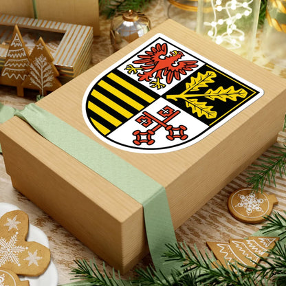 Wappen des Landkreises Potsdam-Mittelmark (Germany) (Coat of Arms) STICKER Vinyl Kiss-Cut Decal - The Sticker Space