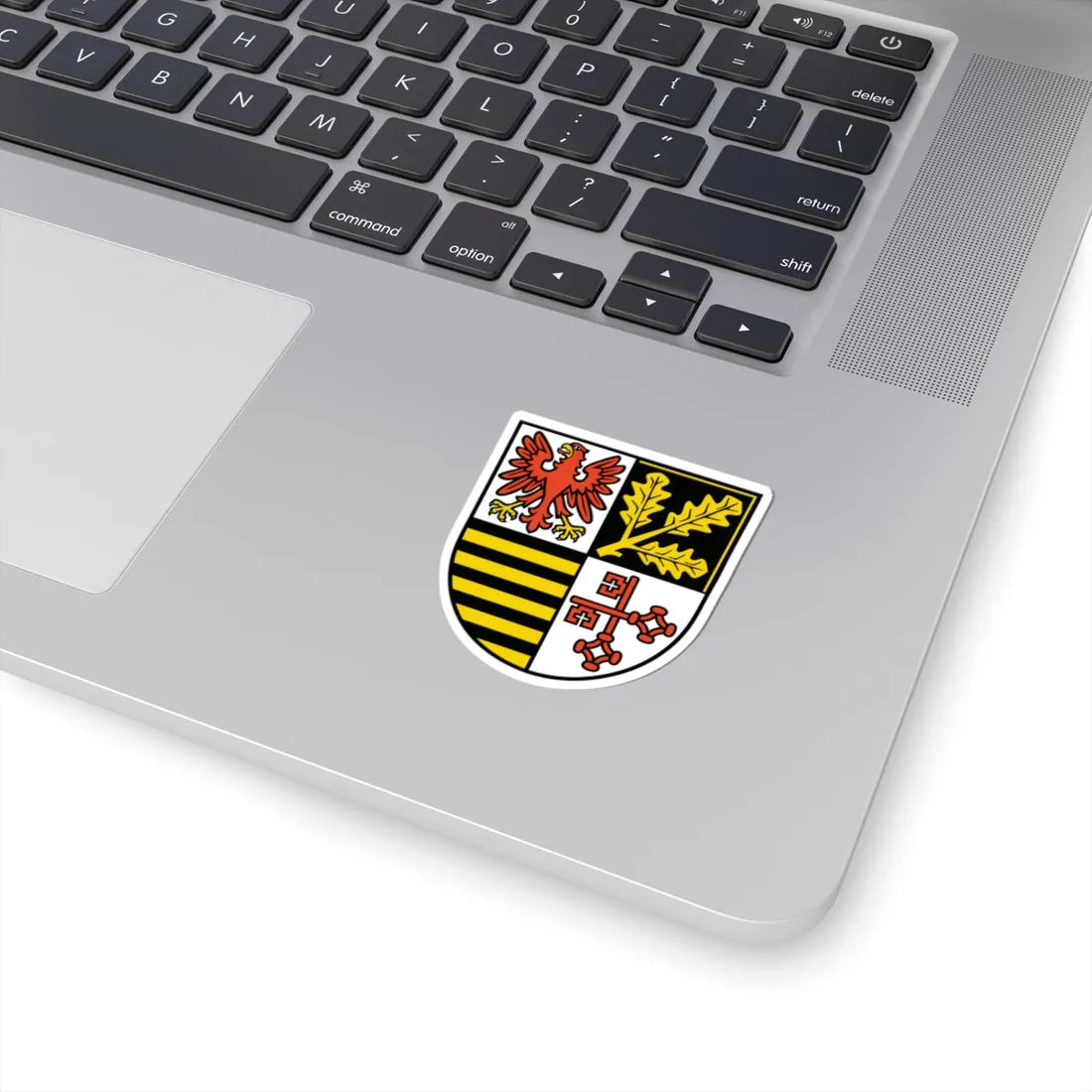 Wappen des Landkreises Potsdam-Mittelmark (Germany) (Coat of Arms) STICKER Vinyl Kiss-Cut Decal - The Sticker Space